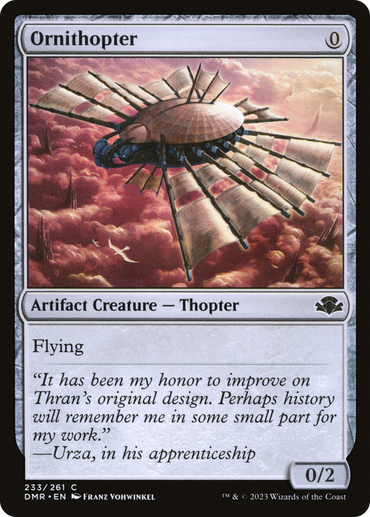 Ornithopter [Dominaria Remastered] 