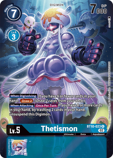 Thetismon [BT10-023] (Alternate Art) [Xros Encounter] 