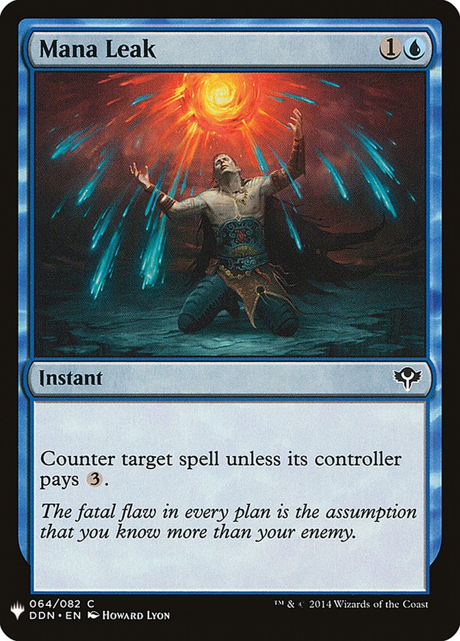 Mana Leak [Mystery Booster] 