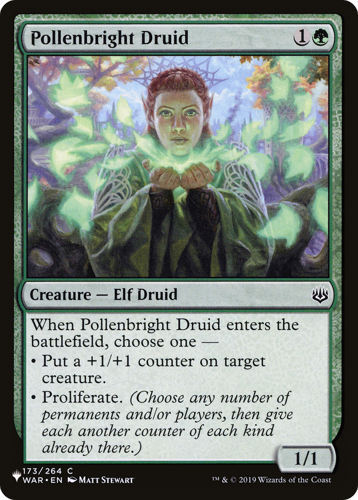 Pollenbright Druid [The List Reprints] 