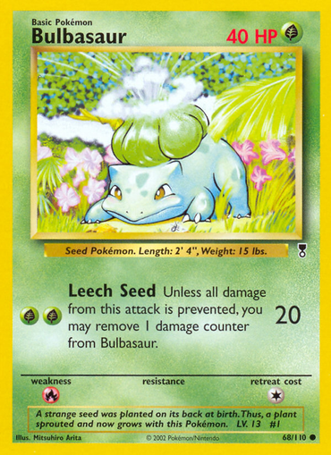 Bulbasaur (68/110) [Legendary Collection] 