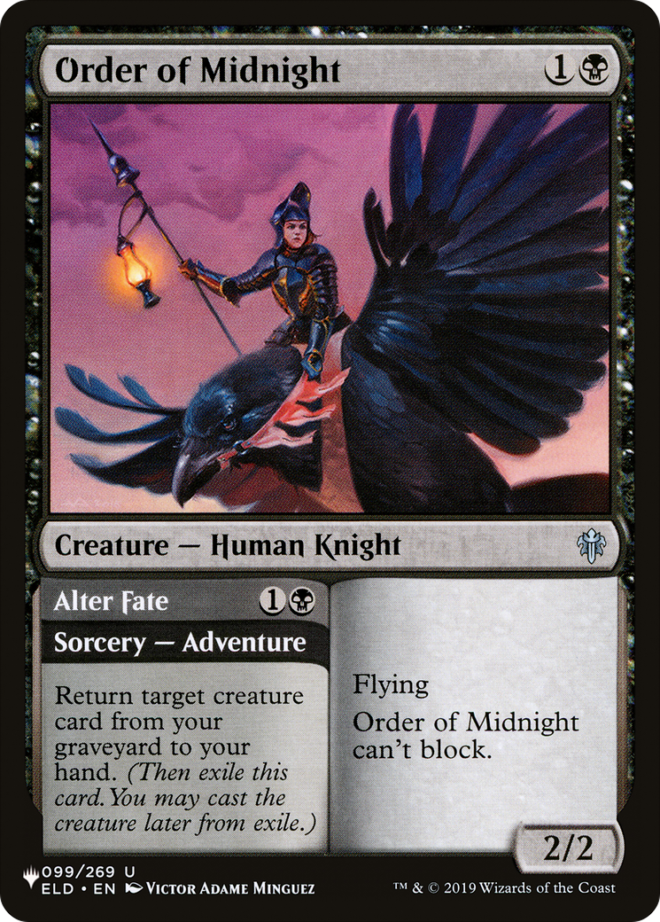 Order of Midnight [The List Reprints] 