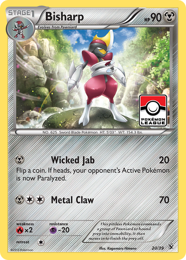 Bisharp (20/39) [XY: Kalos Starter Set] 