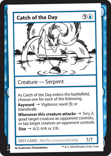 Catch of the Day [Mystery Booster 2 Playtest Cards] 