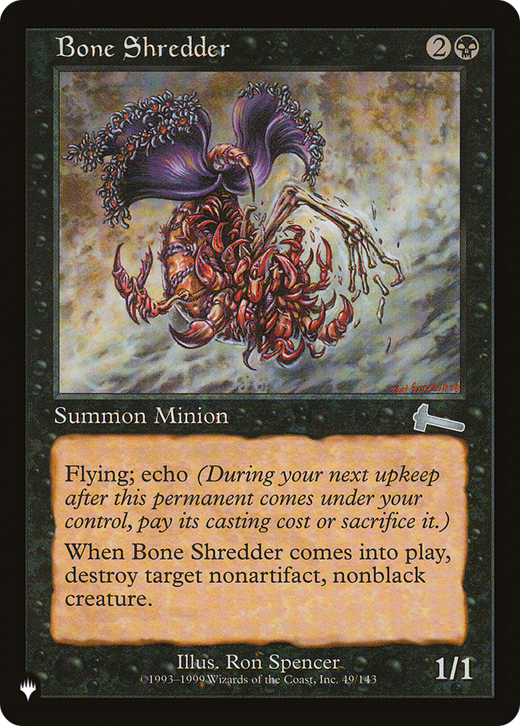 Bone Shredder [The List Reprints] 