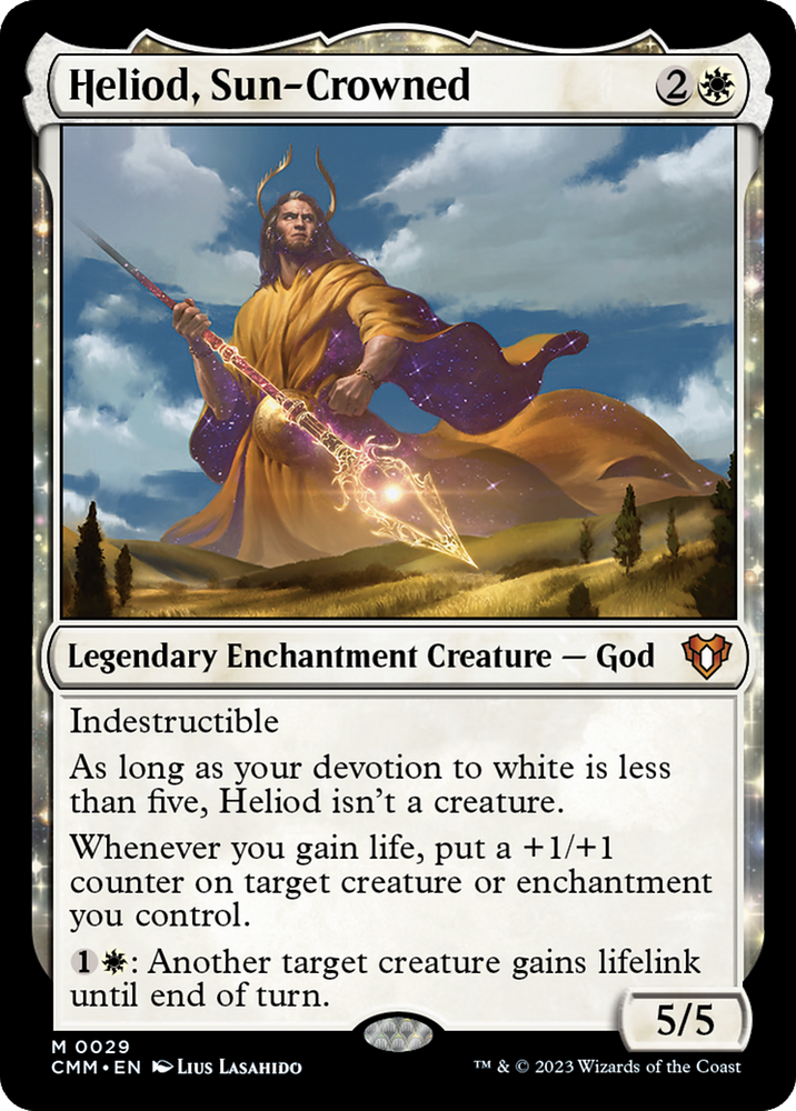 Heliod, Sun-Crowned [Commander Masters] 