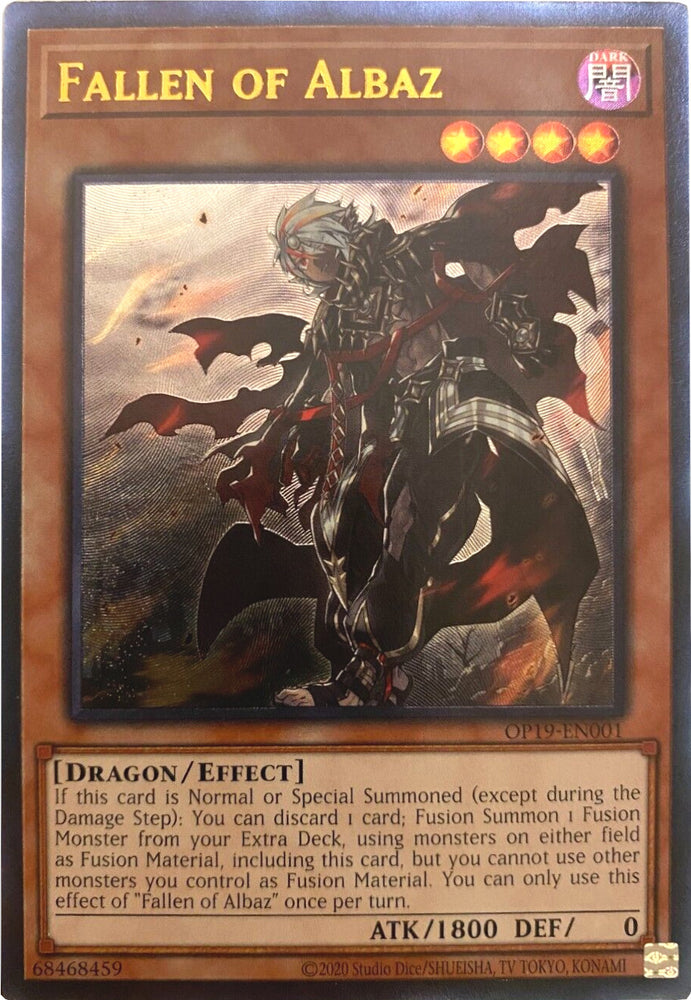 Fallen of Albaz [OP19-EN001] Ultimate Rare 