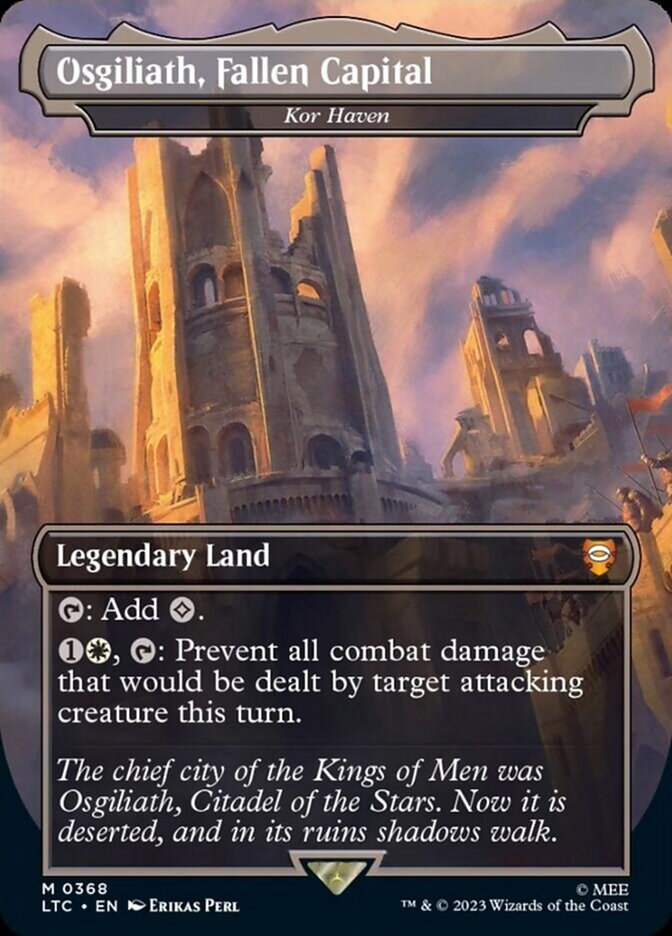 Kor Haven - Osgiliath, Fallen Capital [The Lord of the Rings: Tales of Middle-Earth Commander] 