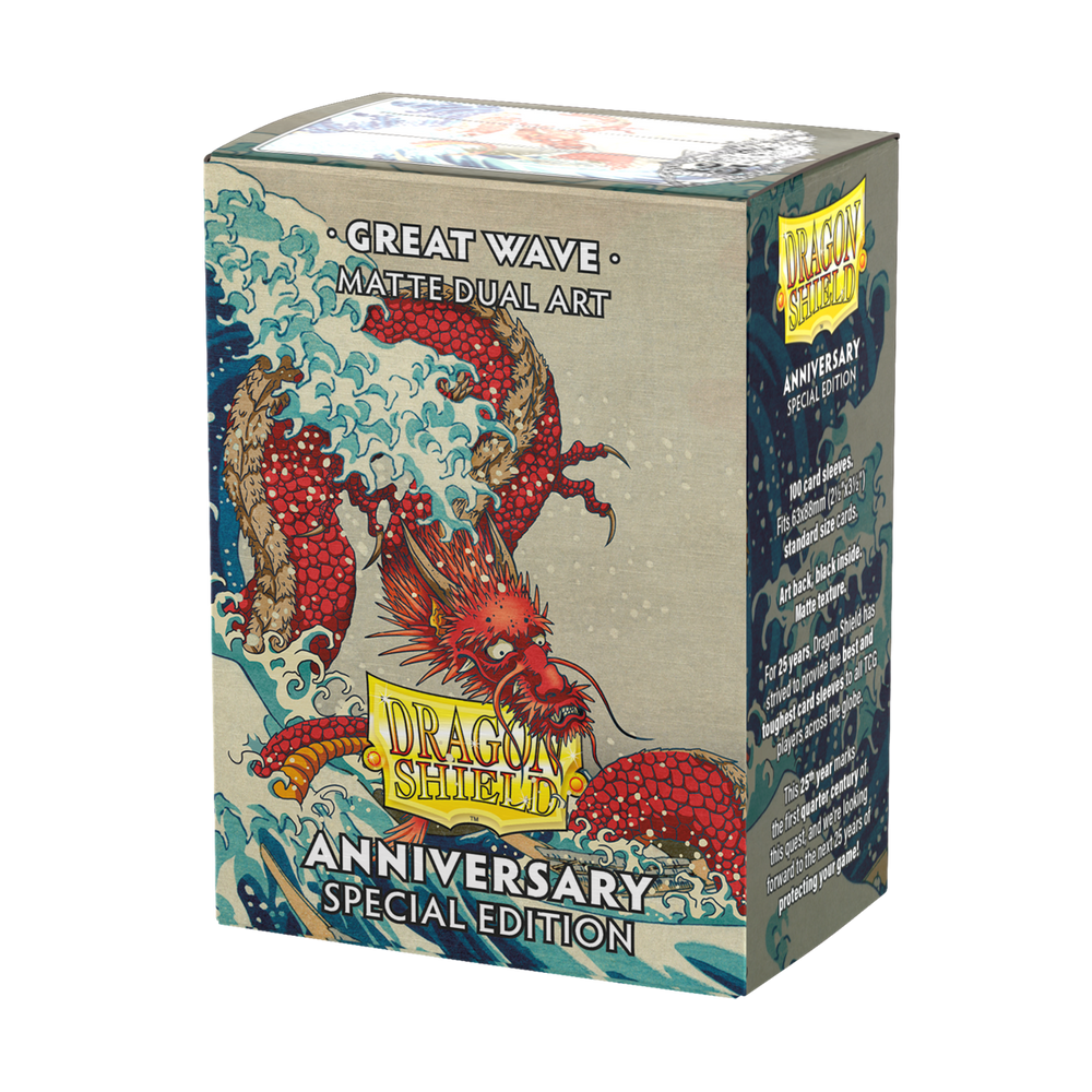 Dragon Shield: Standard 100ct Art Sleeves - Great Wave