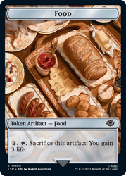 Food (09) // Smaug Double-Sided Token [The Lord of the Rings: Tales of Middle-Earth Tokens] 