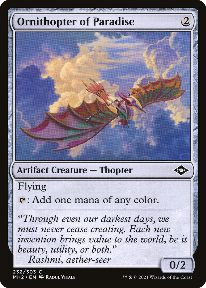 Ornithopter of Paradise [Modern Horizons 2] 