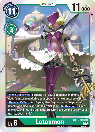 Lotosmon [BT10-056] [Xros Encounter] 