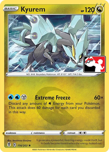 Kyurem (116/203) [Prize Pack Series One] 