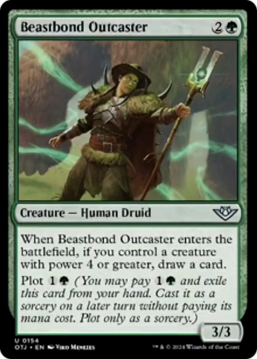 Beastbond Outcaster [Outlaws of Thunder Junction] 