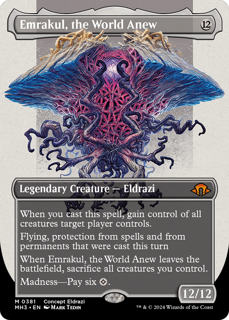 Emrakul, the World Anew (Borderless) [Modern Horizons 3] 