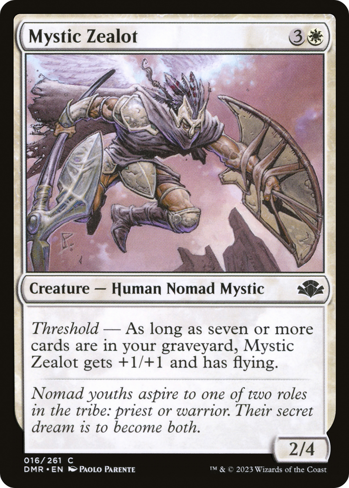 Mystic Zealot [Dominaria Remastered] 