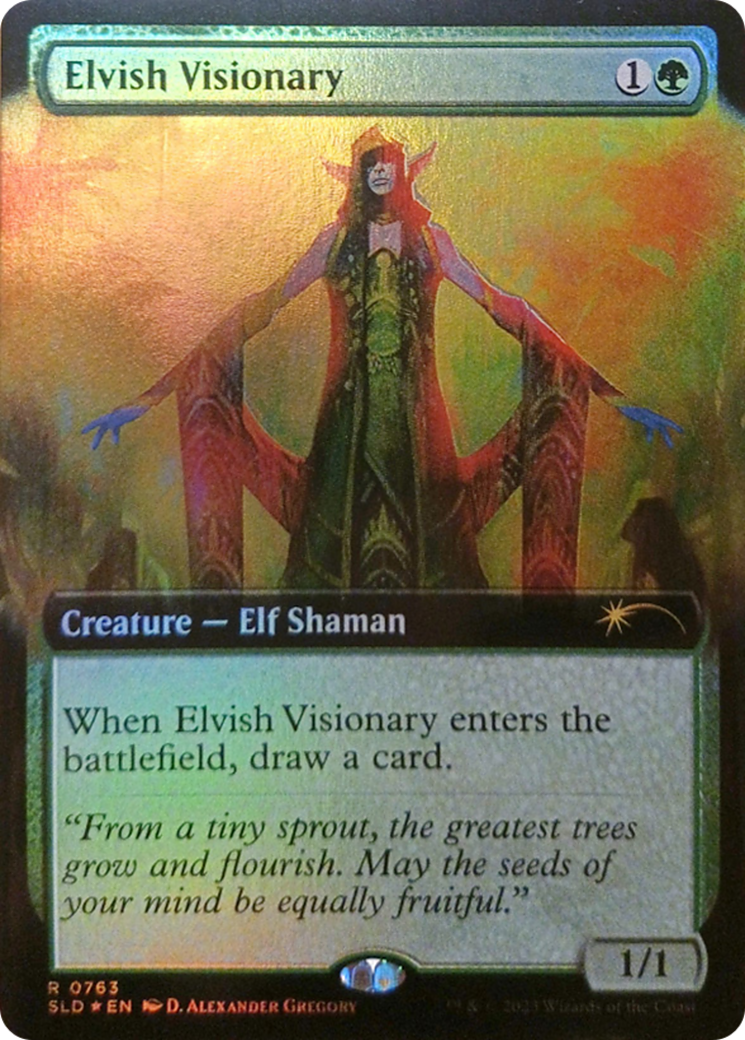 Elvish Visionary (Extended Art) [Secret Lair Drop Series] 