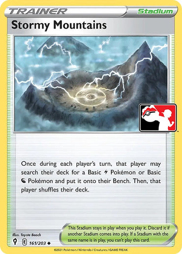 Stormy Mountains (161/203) [Prize Pack Series One] 
