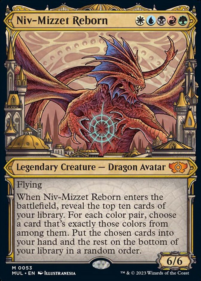 Niv-Mizzet Reborn [Multiverse Legends] 