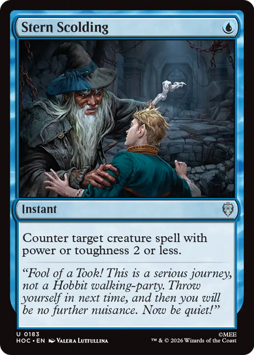 Stern Scolding [The Hobbit: Eternal-Legal]