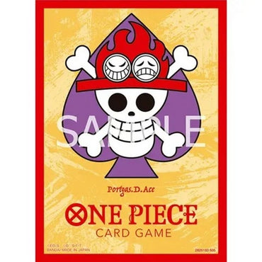 Bandai One Piece Card Game Sleeves Limited Premium Matte Vol.4 Portgas D. Ace