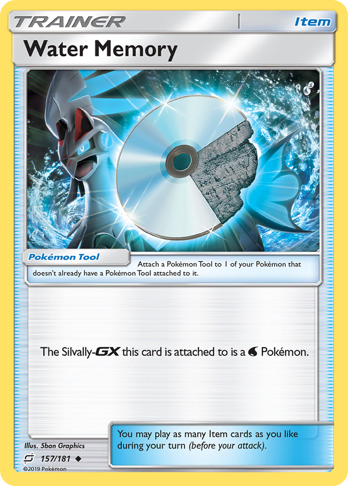 Water Memory (157/181) [Sun &amp; Moon: Team Up] 
