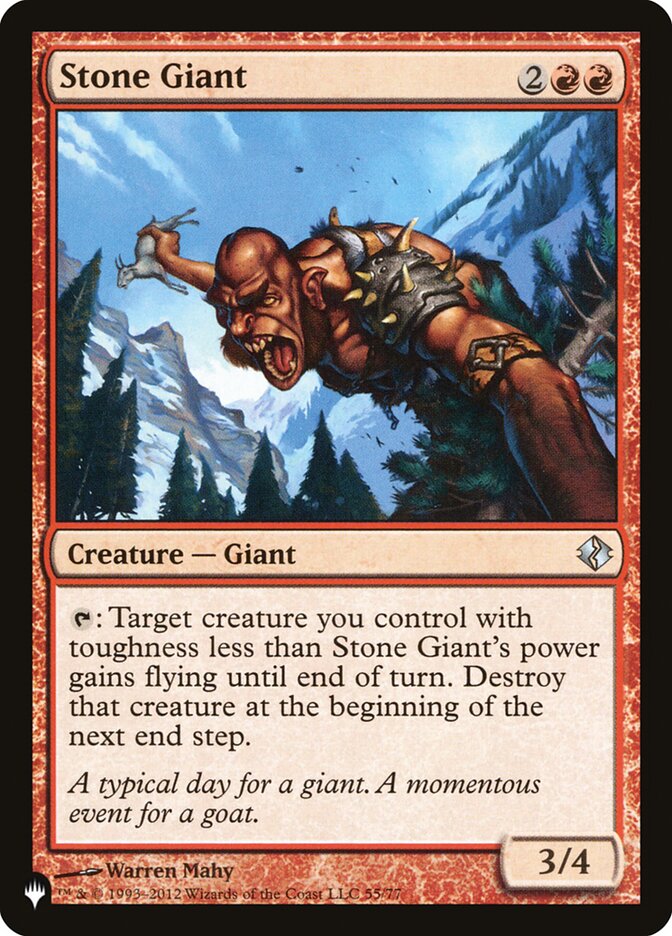 Stone Giant [The List] 