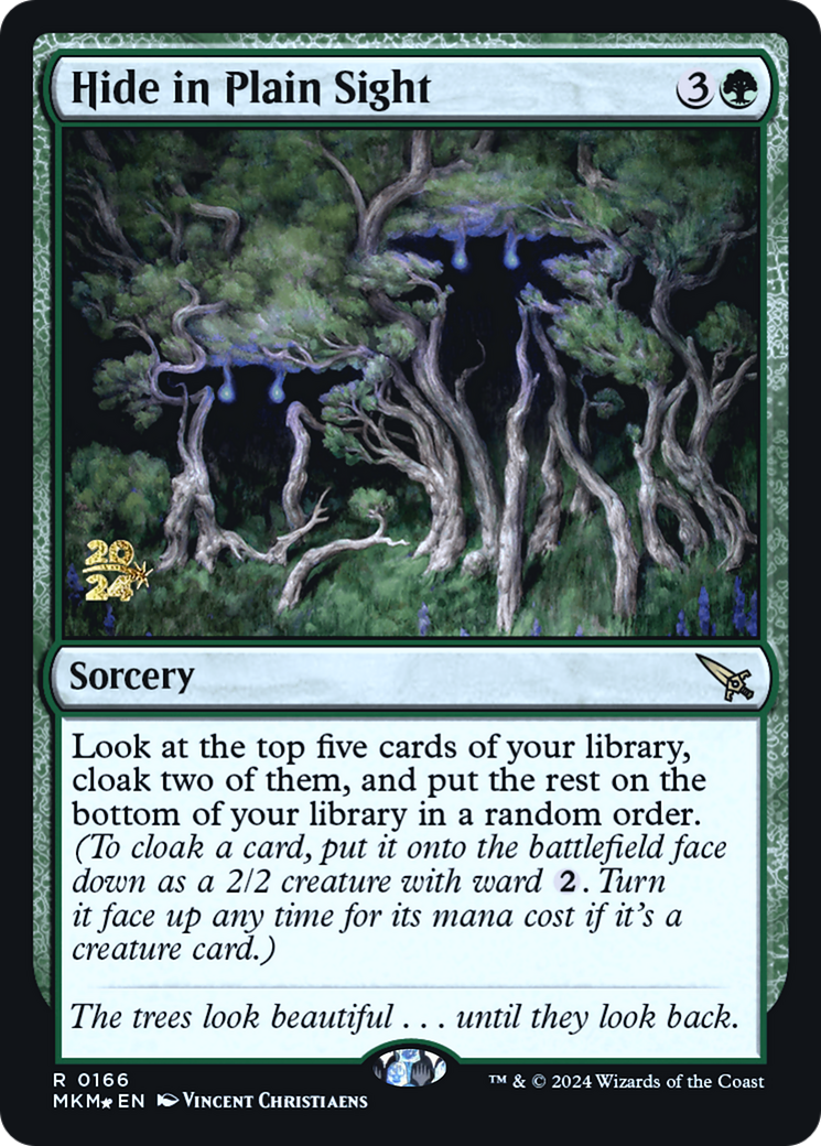 Hide in Plain Sight [Murders at Karlov Manor Prerelease Promos] 