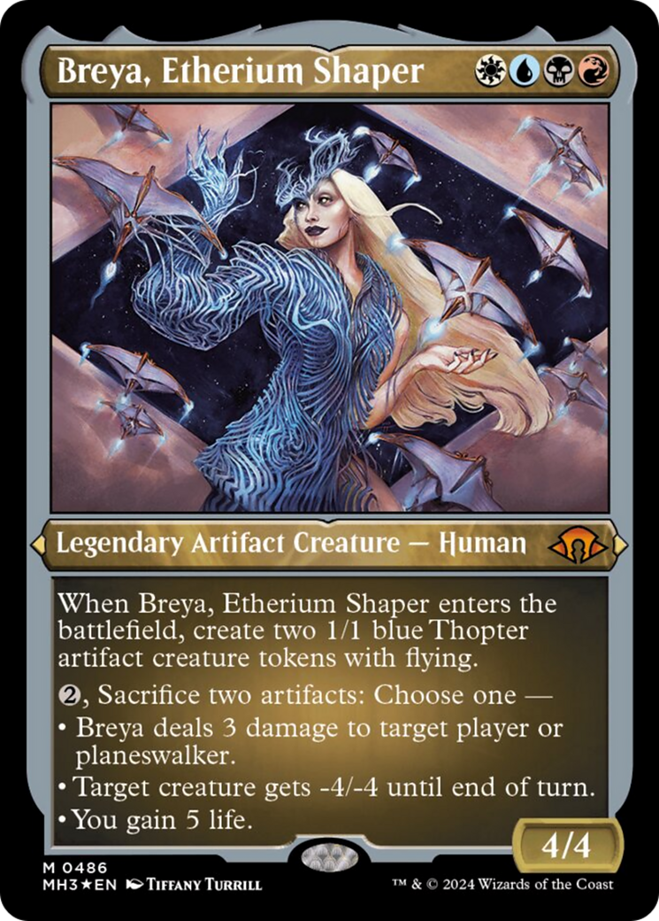 Breya, Etherium Shaper (Foil Etched) [Modern Horizons 3] 