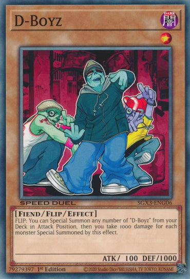 D-Boyz [SGX3-ENG06] Common 