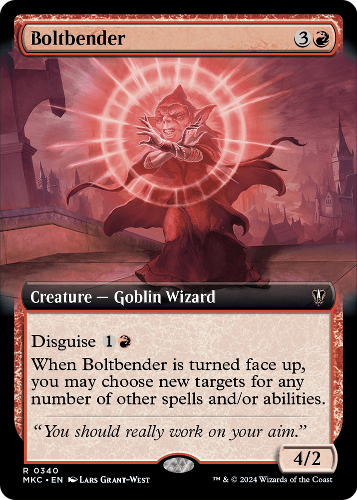 Boltbender (Extended Art) [Murders at Karlov Manor Commander]