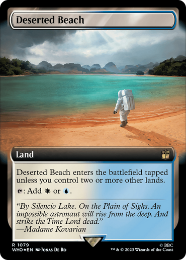 Deserted Beach (Extended Art) (Surge Foil) [Doctor Who] 