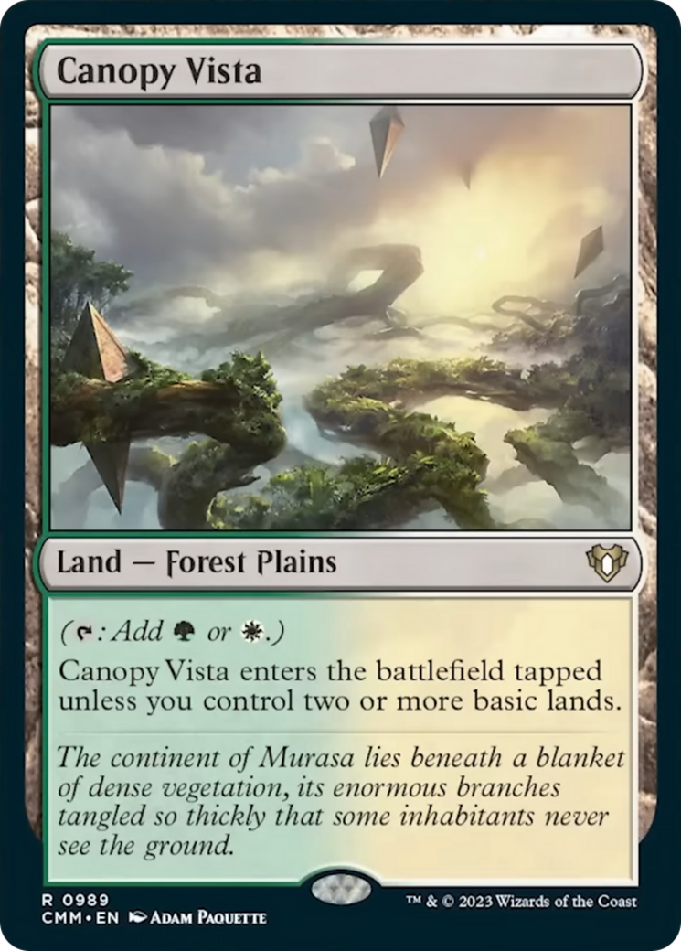 Canopy Vista [Commander Masters] 