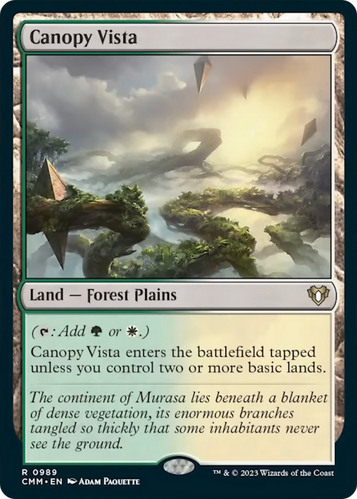 Canopy Vista [Commander Masters] 