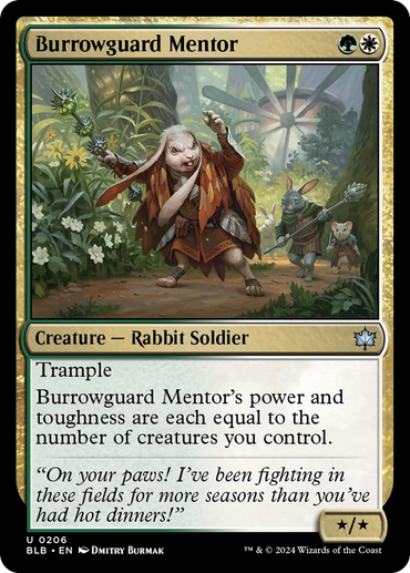 Burrowguard Mentor [Bloomburrow] 