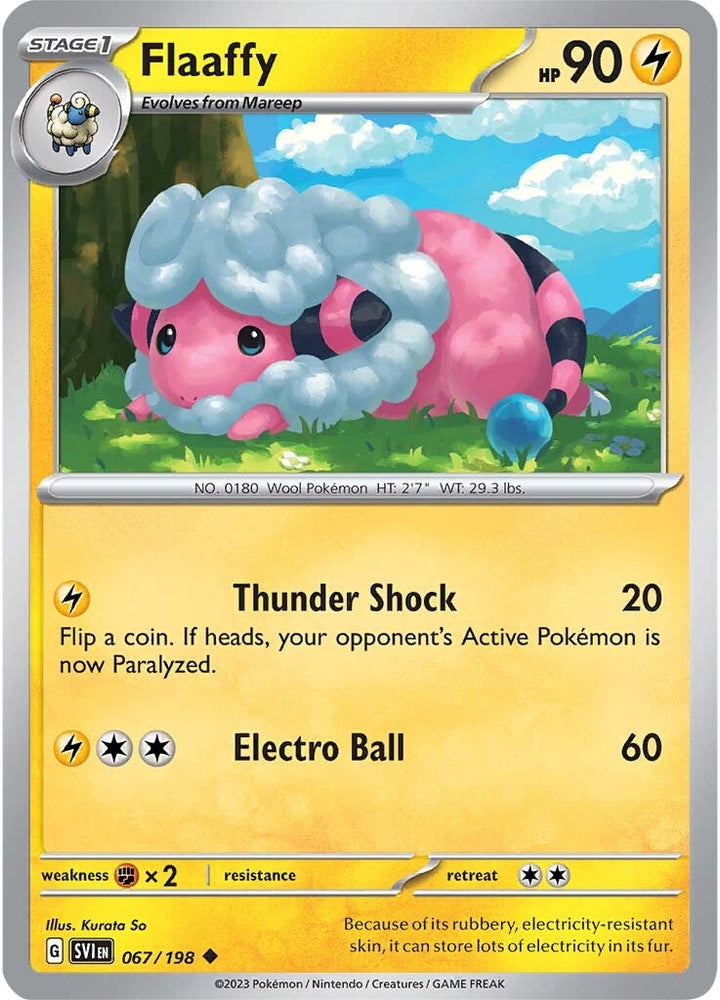 Flaaffy (067/198) [Scarlet &amp; Violet: Base Set] 