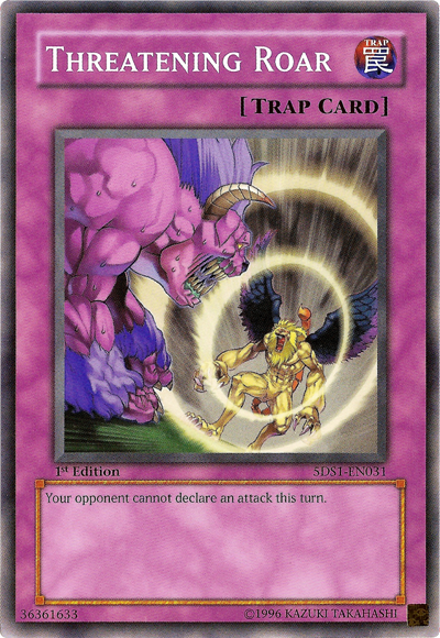 Threatening Roar [5DS1-EN031] Common 
