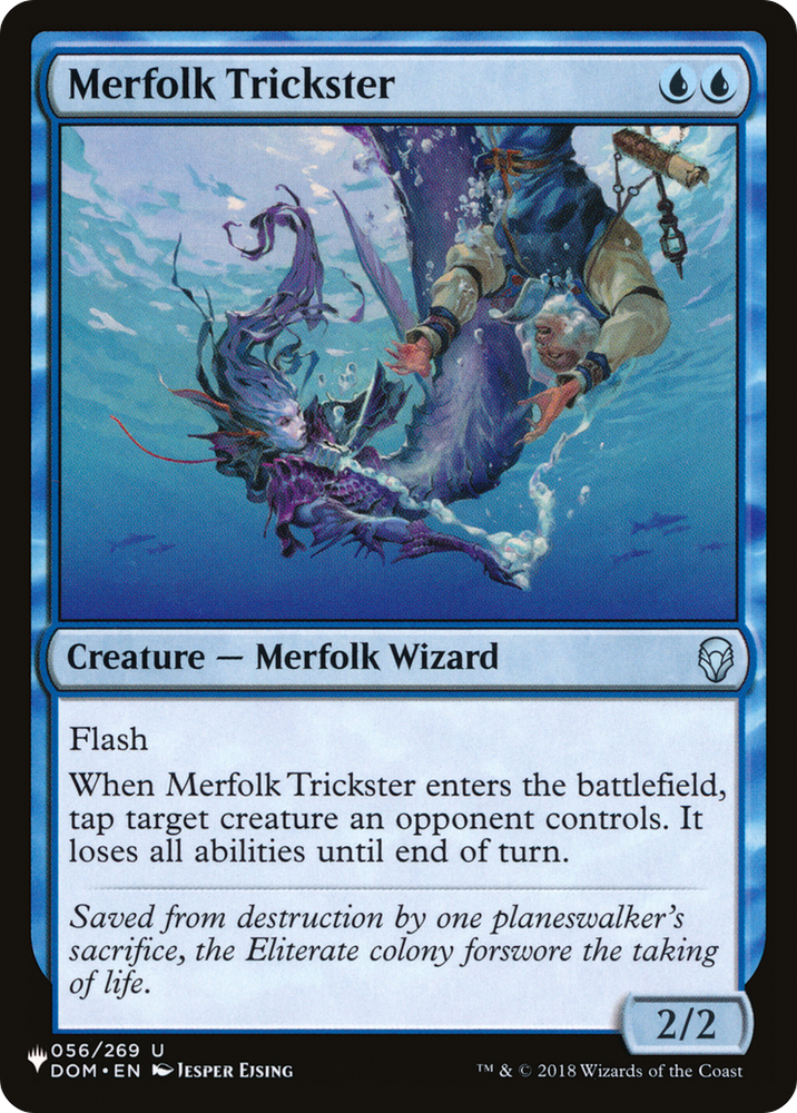 Merfolk Trickster [The List Reprints] 