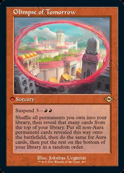 Glimpse of Tomorrow (Retro Foil Etched) [Modern Horizons 2] 