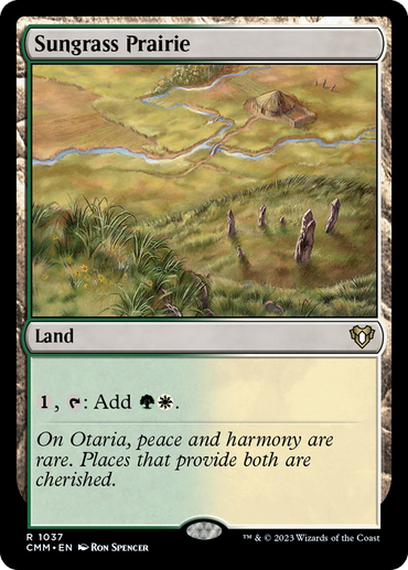 Sungrass Prairie [Commander Masters] 