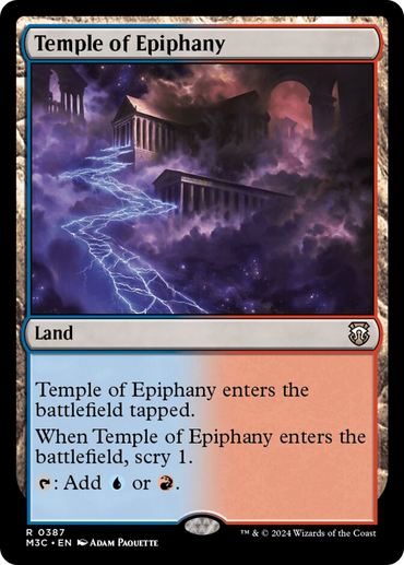 Temple of Epiphany [Modern Horizons 3 Commander] 