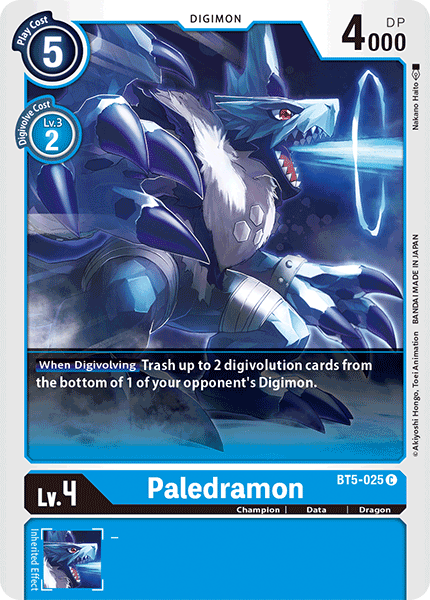 PaleDramon [BT5-025] [Battle of Omni] 