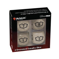 Ultra PRO: Loyalty Dice Set - 22MM Deluxe with 7-12 (Plains) 