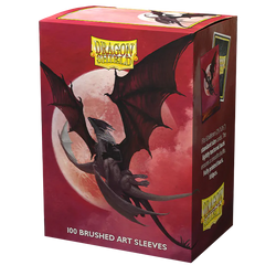 Dragon Shield: Standard Brushed 100ct Sleeves - Valentine Dragons (2024)