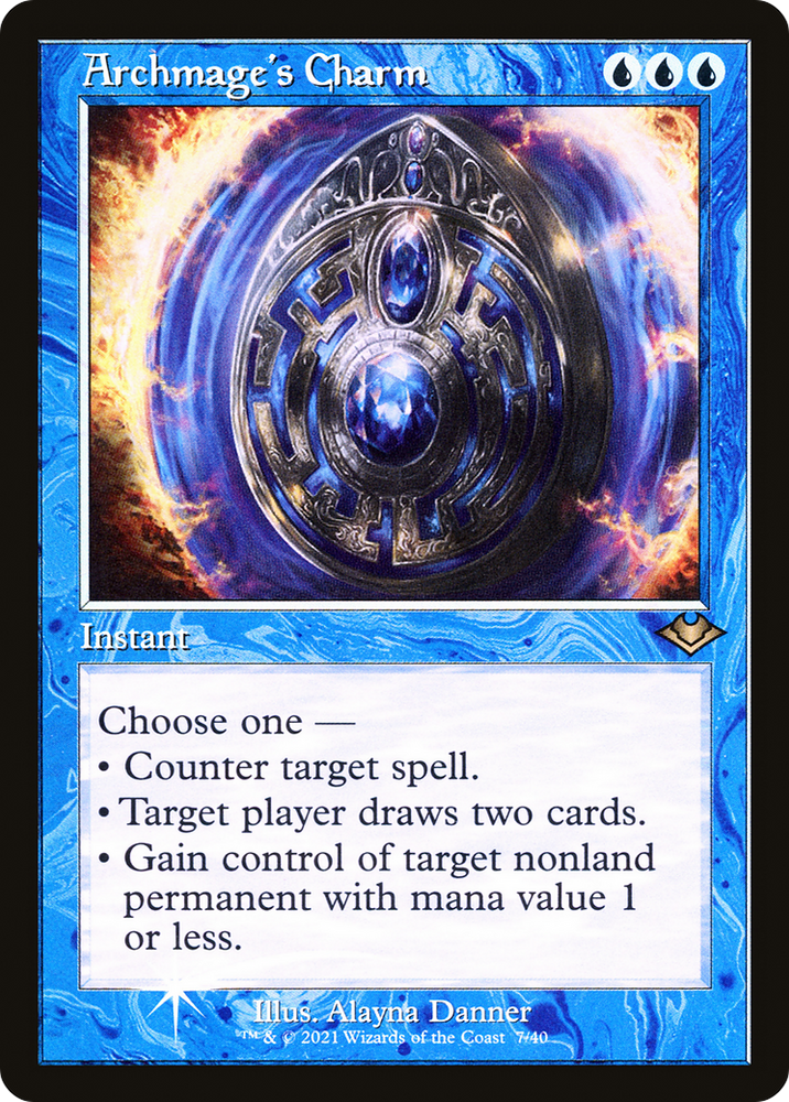 Archmage's Charm (Retro Foil Etched) [Modern Horizons] 