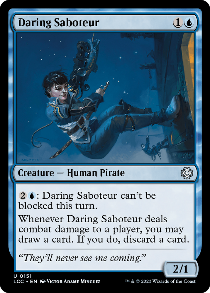 Daring Saboteur [The Lost Caverns of Ixalan Commander] 