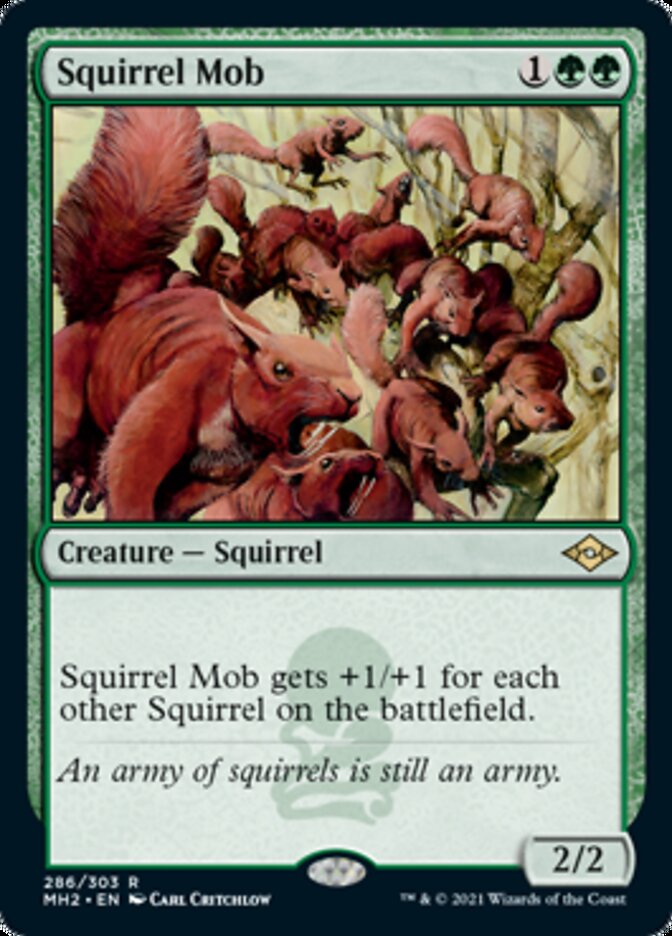 Squirrel Mob (Foil Etched) [Modern Horizons 2] 