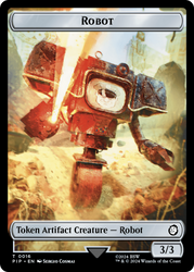 Junk // Robot Double-Sided Token [Fallout Tokens] 