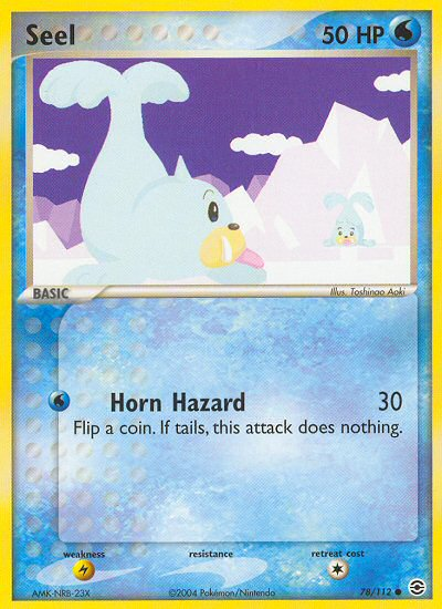 Seel (78/112) [EX: FireRed &amp; LeafGreen] 