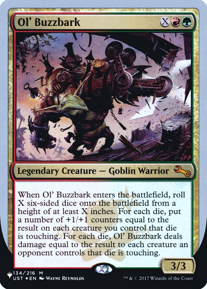 Ol' Buzzbark (Unfinity Foil Edition) [The List] 